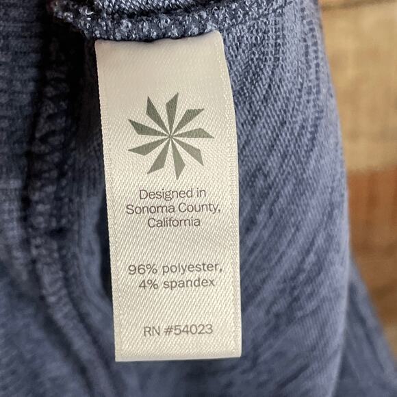 Athleta Downplay Knit Drawstring Waist Mini Skirt Heather Blue Size Small - Picture 8 of 10